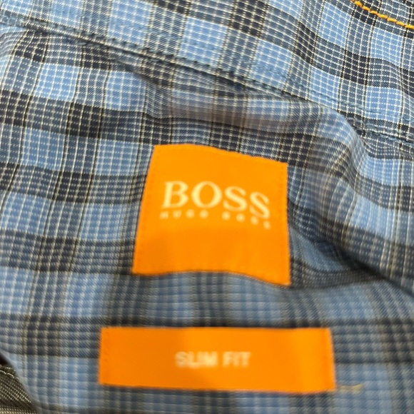 Hugo Boss BOSS Button-Up Short Sleeve Shirt XL slim fit - Picture 5 of 6